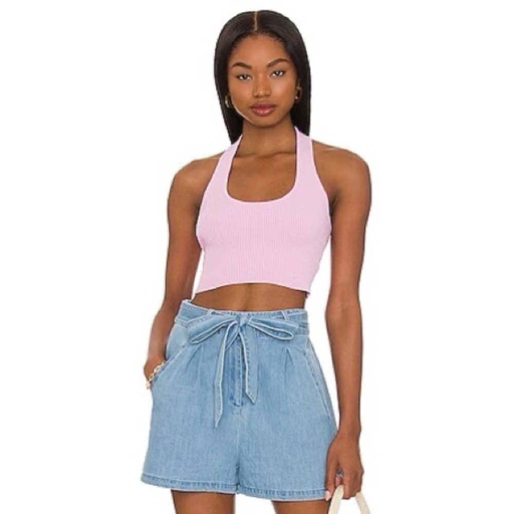 New ALL THE WAYS Tessa Halter Top, Size S